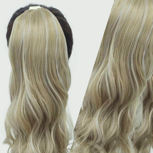 Extensiones de Cabello Tipo Cola con Cinta (Sintético Kanekalon) - Liso