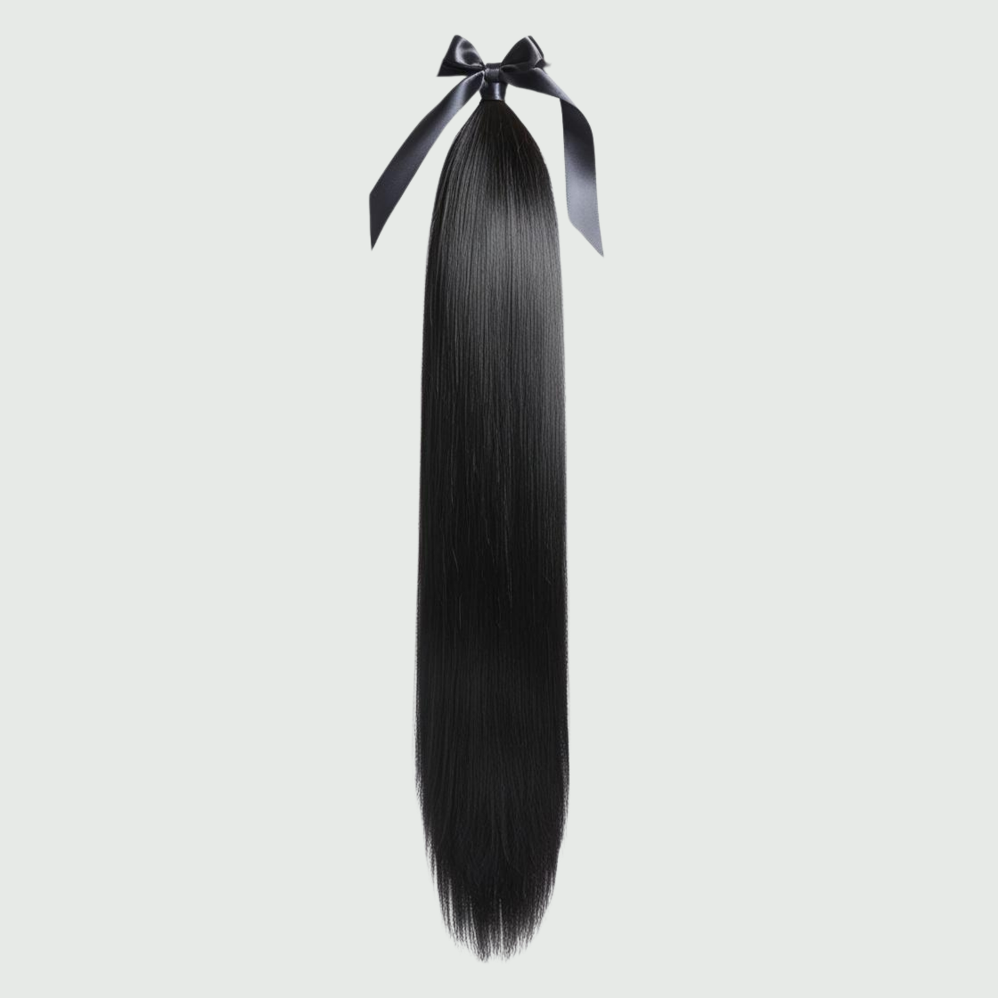Extensiones de Cabello Tipo Cola con Cinta (Sintético Kanekalon) - Liso