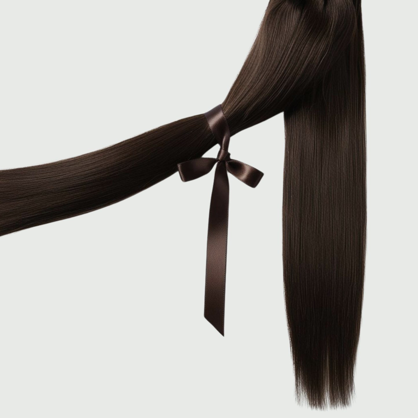 Extensiones de Cabello Tipo Cola con Cinta (Sintético Kanekalon) - Liso