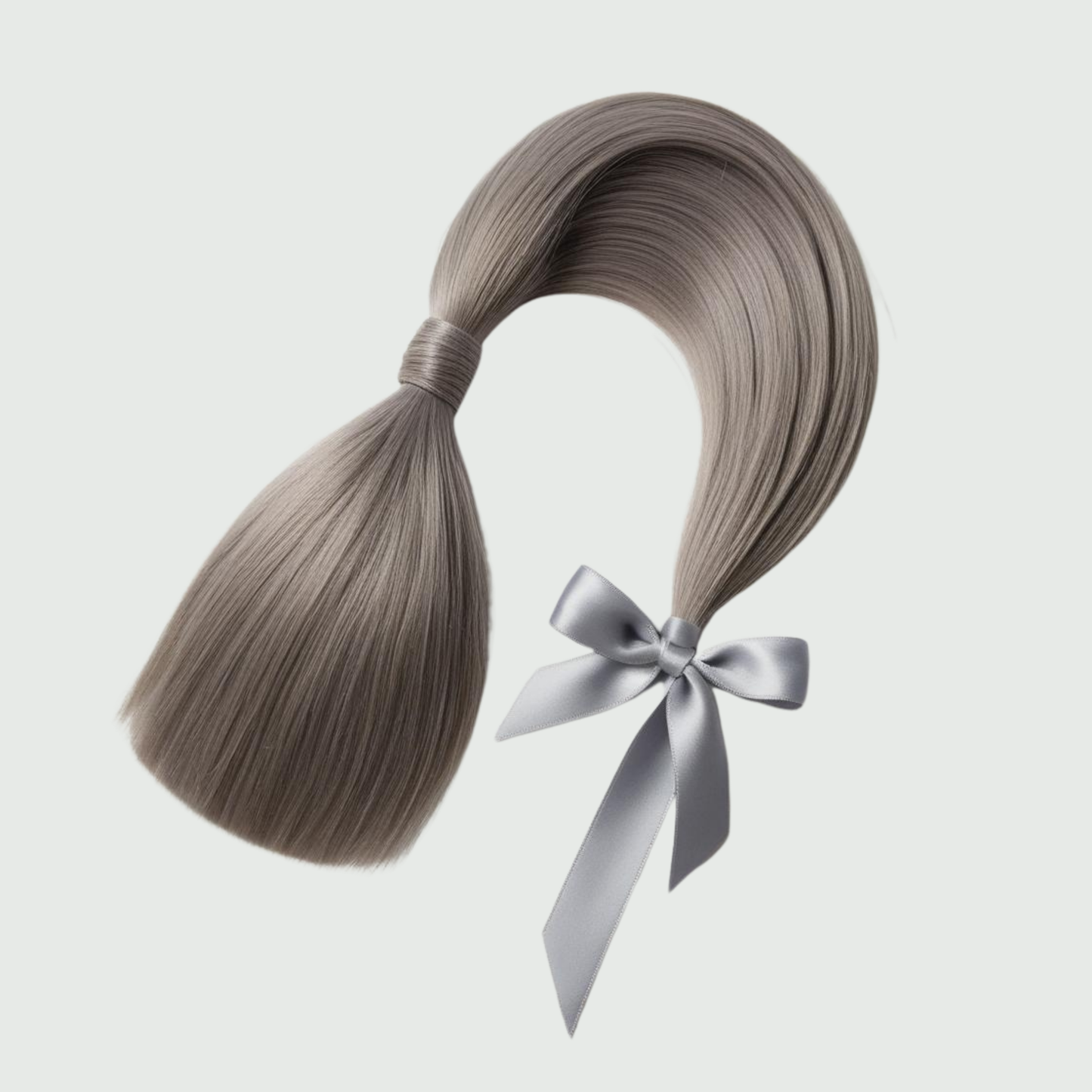Extensiones de Cabello Tipo Cola con Cinta (Sintético Kanekalon) - Liso