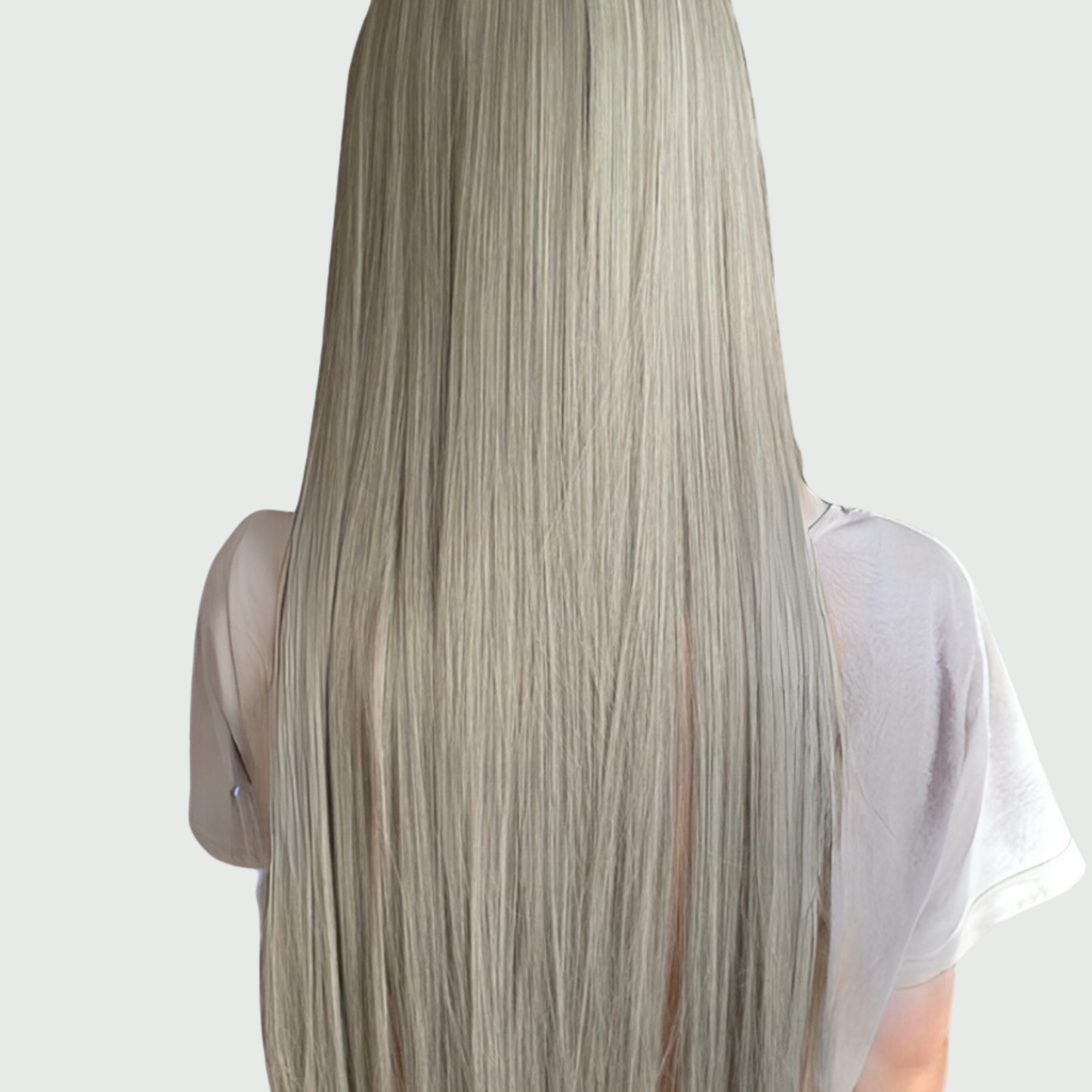 Extensión de Cabello con Clip (Sintético Kanekalon) - Liso