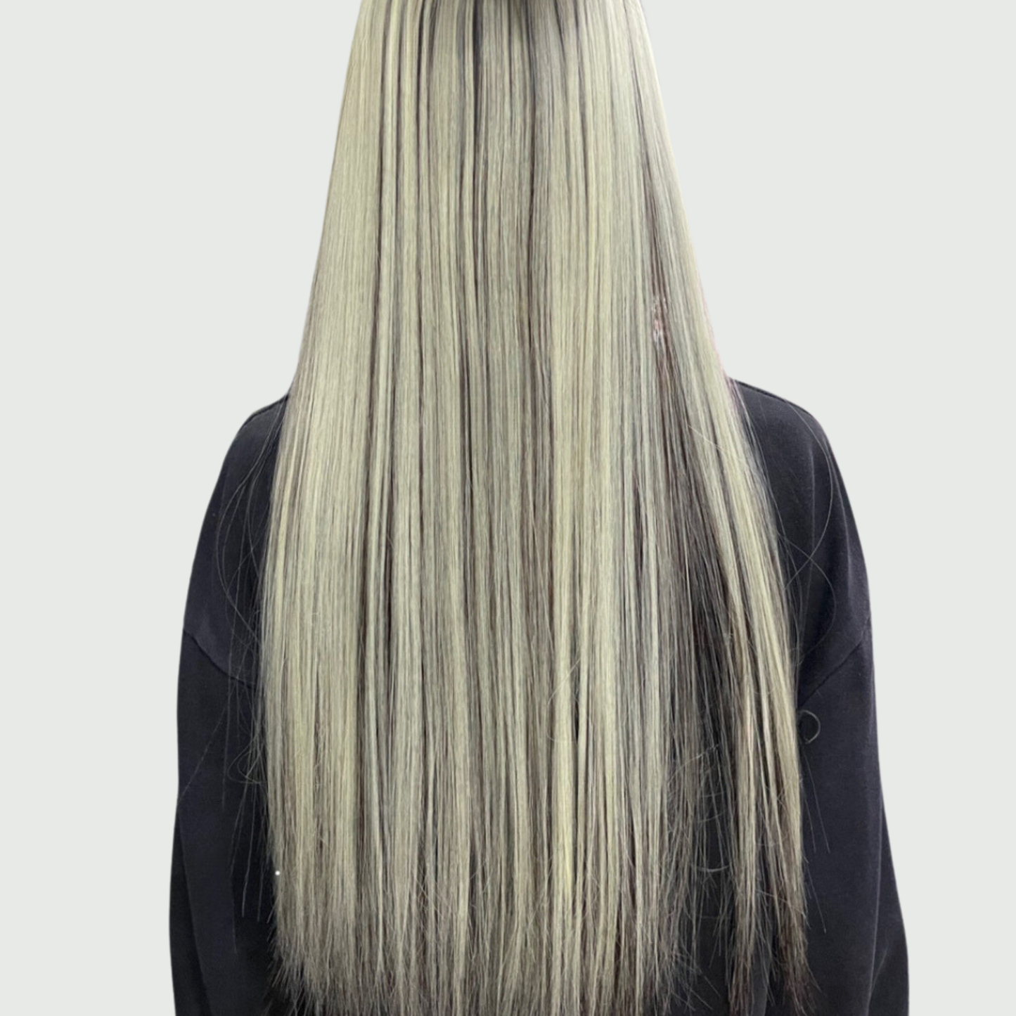 Extensión de Cabello con Clip (Sintético Kanekalon) - Liso