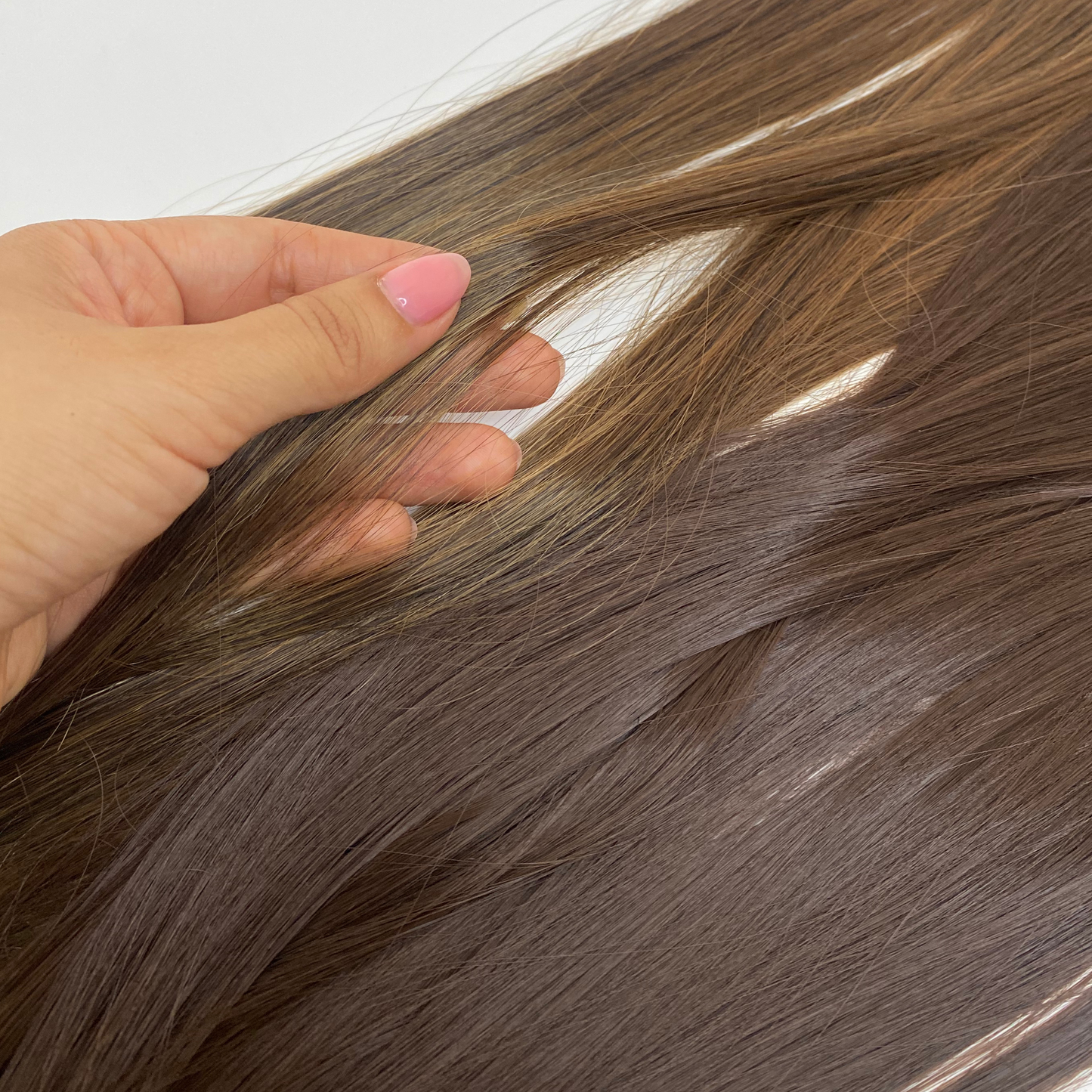 Extensiones de Cabello Tipo Cola (Sintético Kanekalon) - Liso