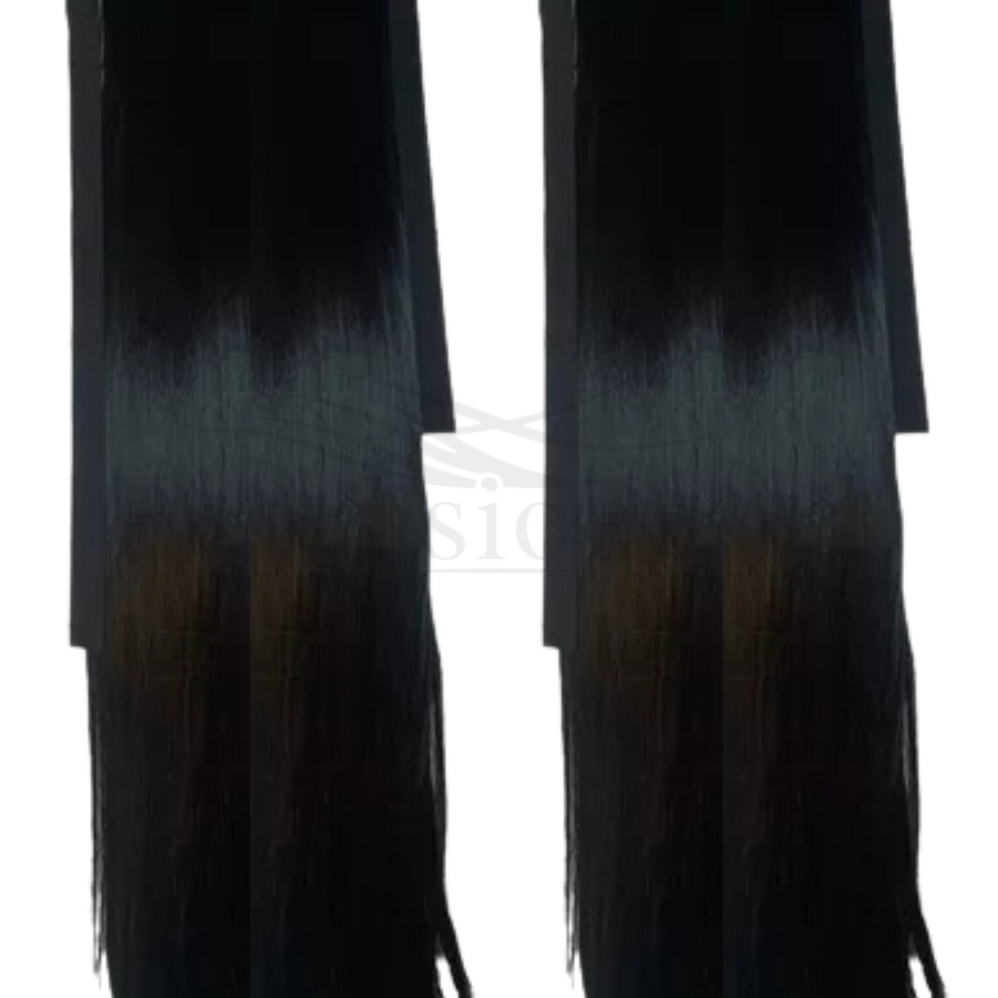 Extensiones de Cabello Tipo Cola con Cinta (Sintético Kanekalon) - Liso