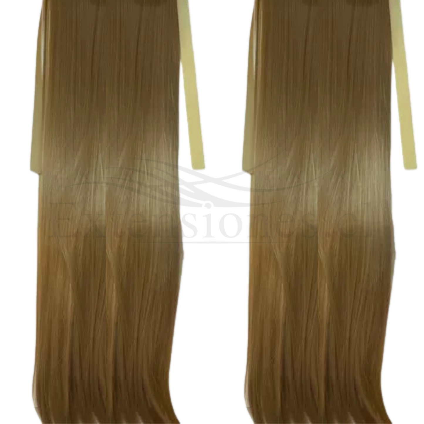 Extensiones de Cabello Tipo Cola con Cinta (Sintético Kanekalon) - Liso