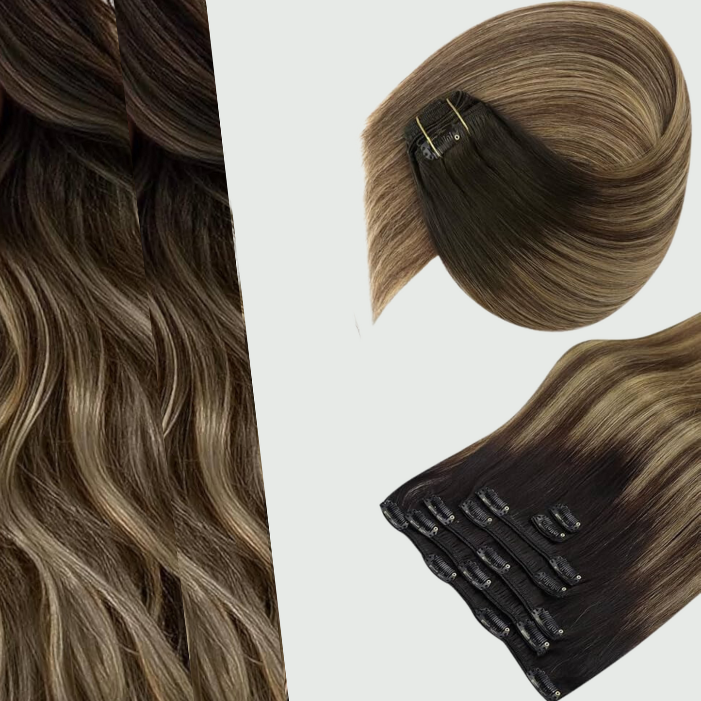 Extensión de Cabello con Clip (Natural)