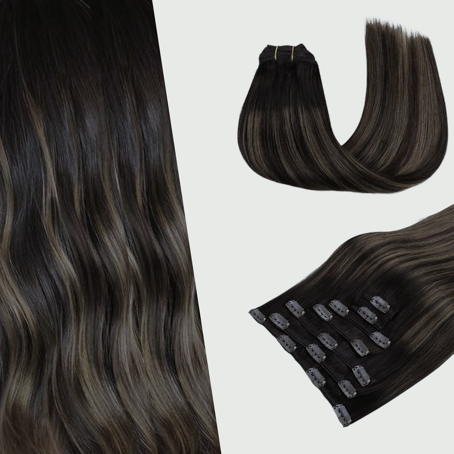 Extensión de Cabello con Clip (Natural)