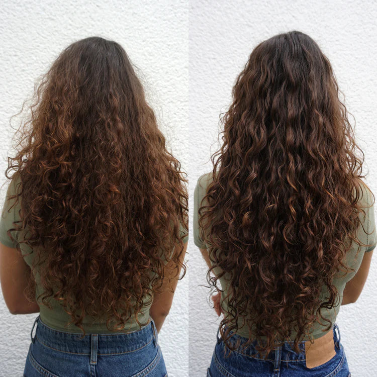 Extensión de Cabello con Clip (Sintético Kanekalon) - Rizado